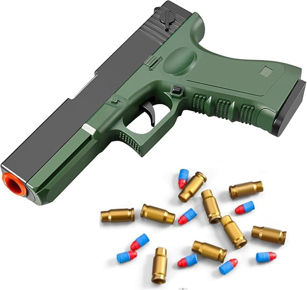 Shell Ejecting Pull-Back Gun