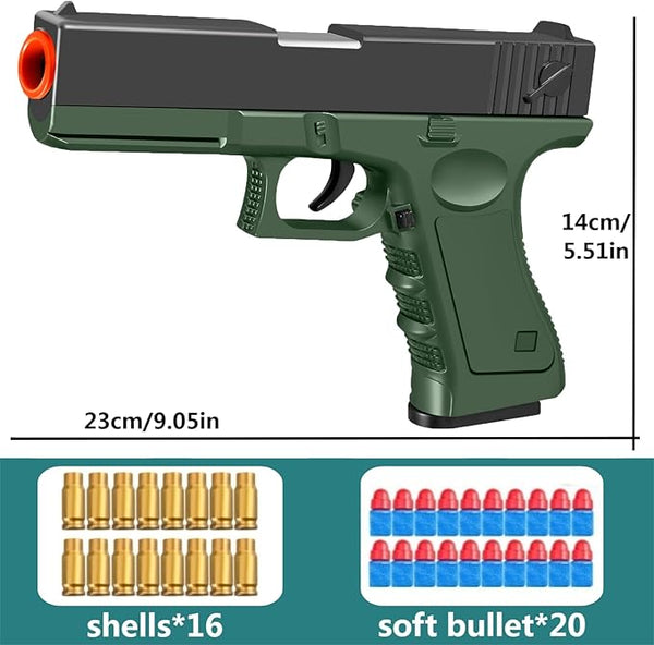 Shell Ejecting Pull-Back Gun