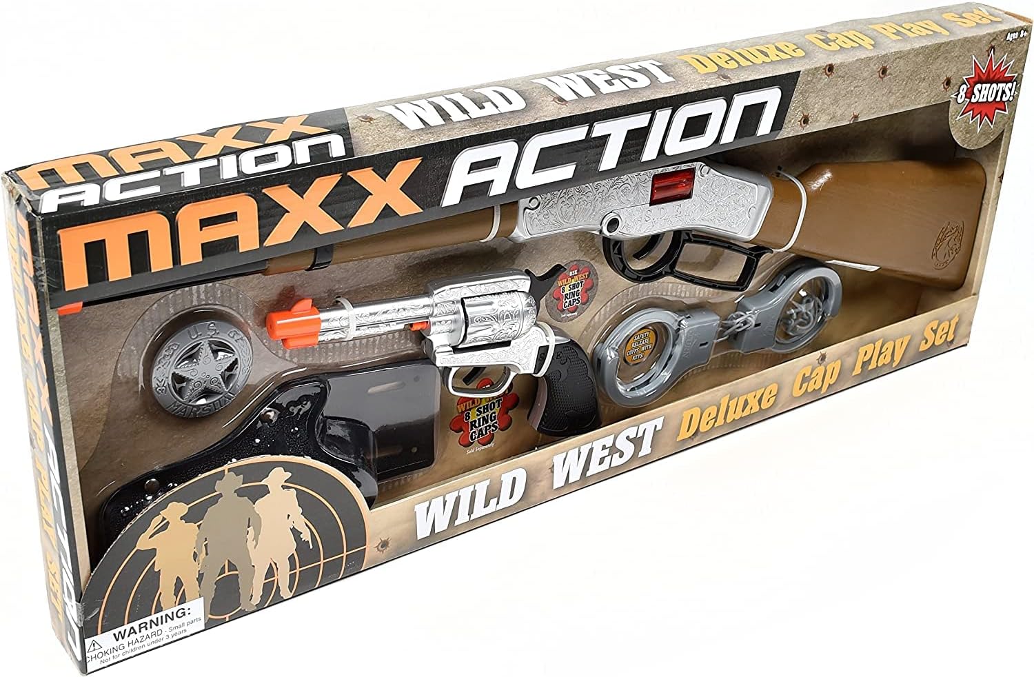 Wild West Cap Play Gun Set