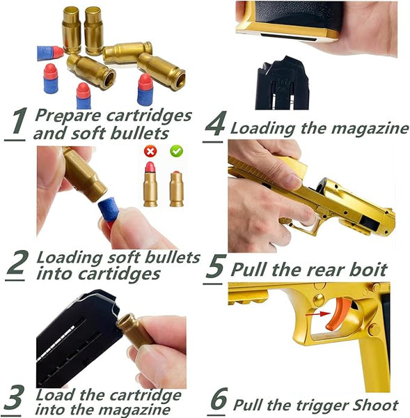 Soft Bullet Toy Gun